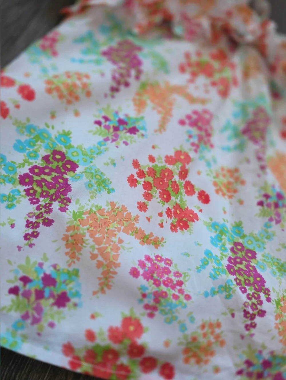 Janie & Jack floral ruffle shorts outfit